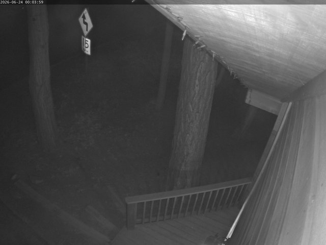 time-lapse frame, Tahoe Woods webcam