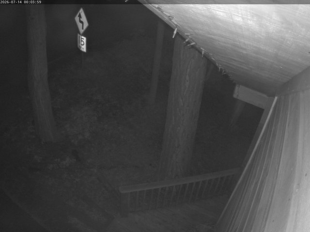 time-lapse frame, Tahoe Woods webcam