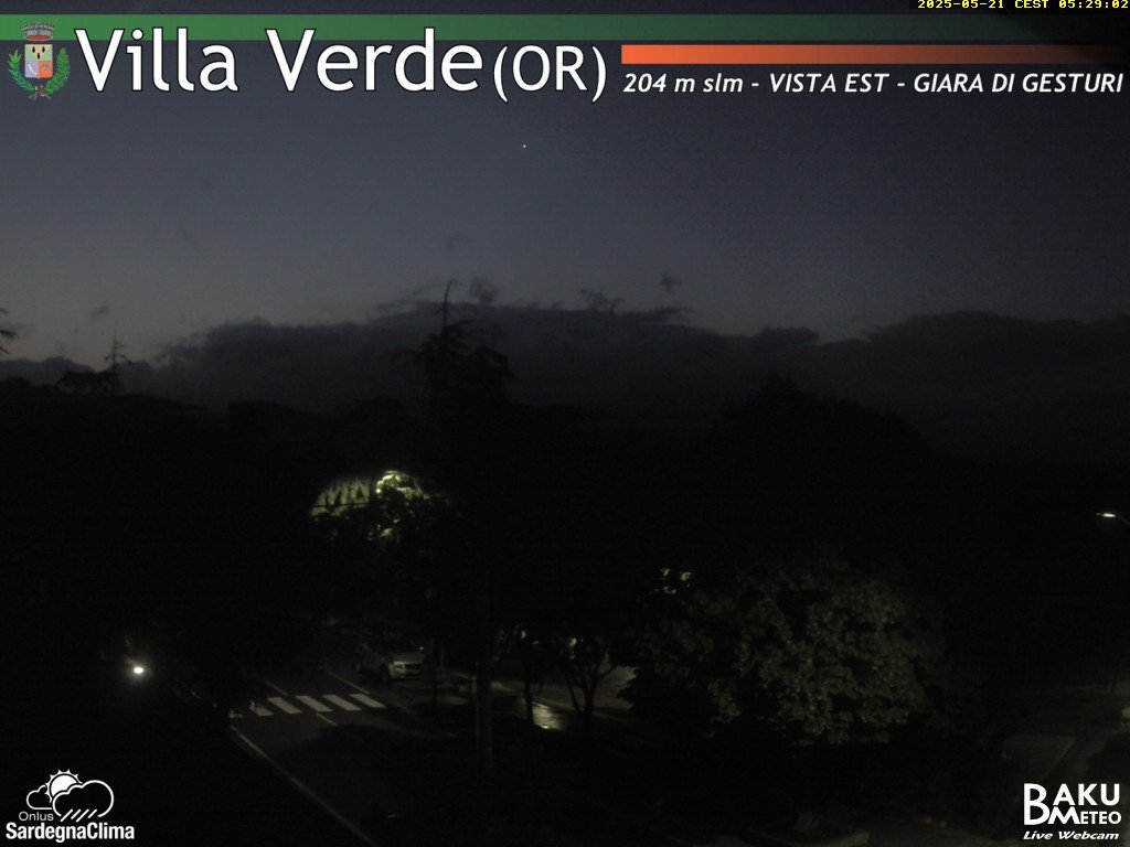 time-lapse frame, Baini Est webcam