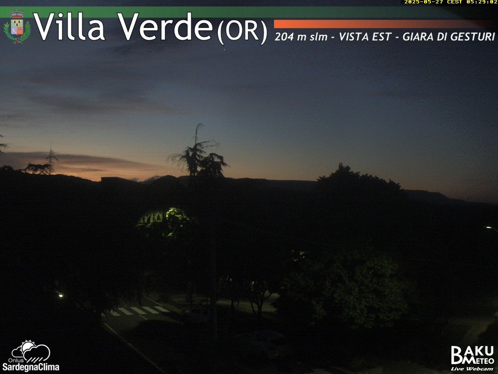 time-lapse frame, Baini Est webcam