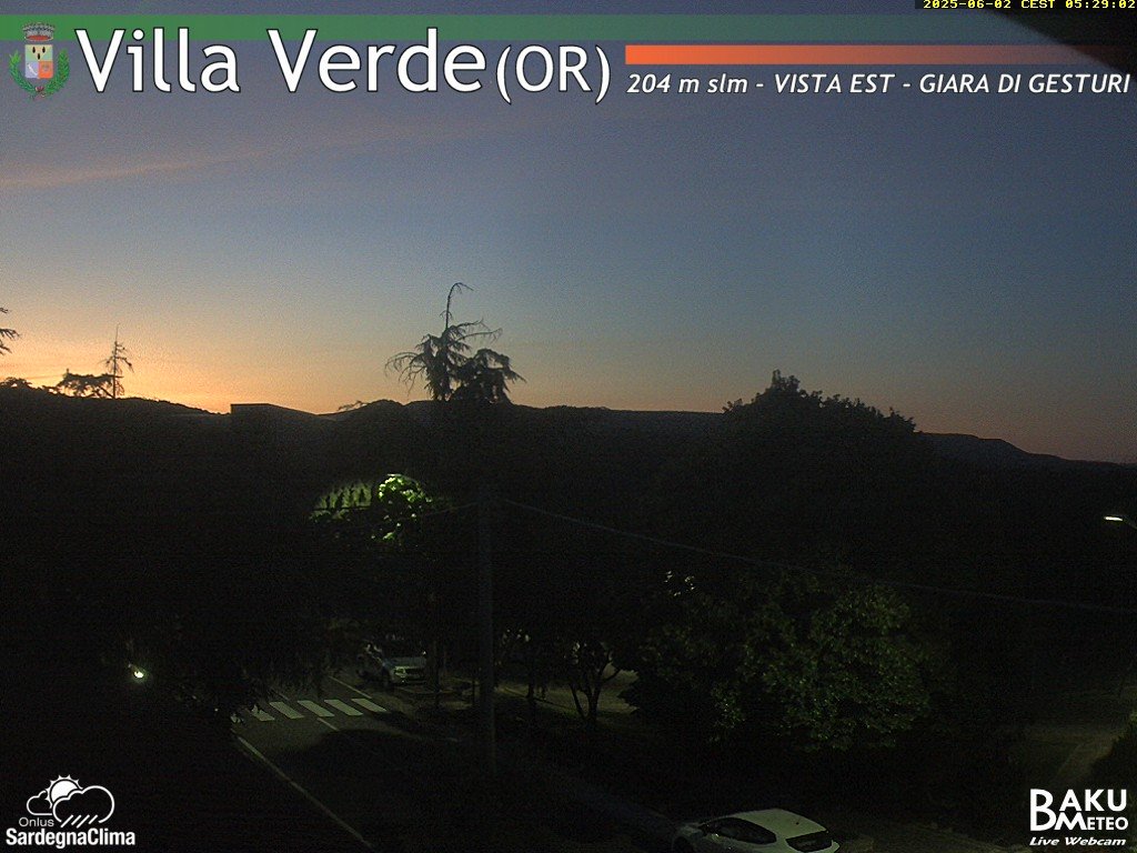 time-lapse frame, Baini Est webcam