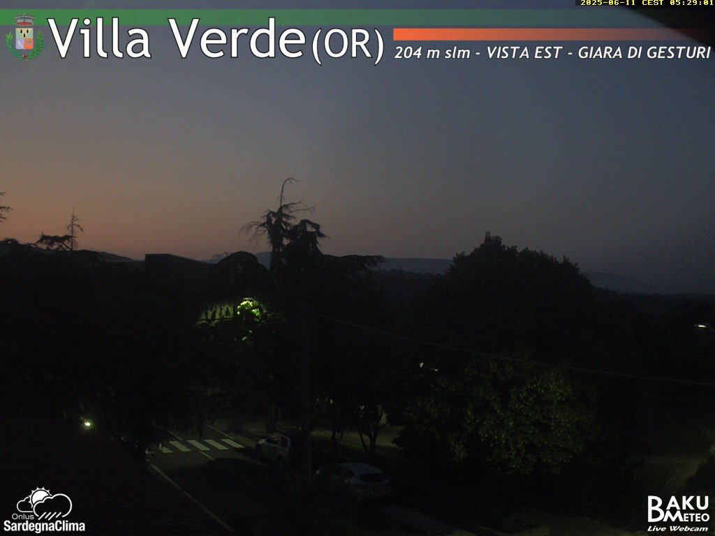 time-lapse frame, Baini Est webcam