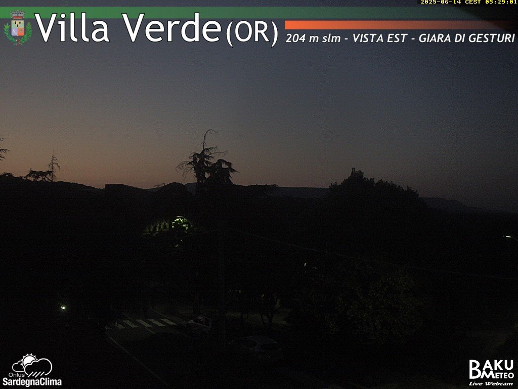 time-lapse frame, Baini Est webcam