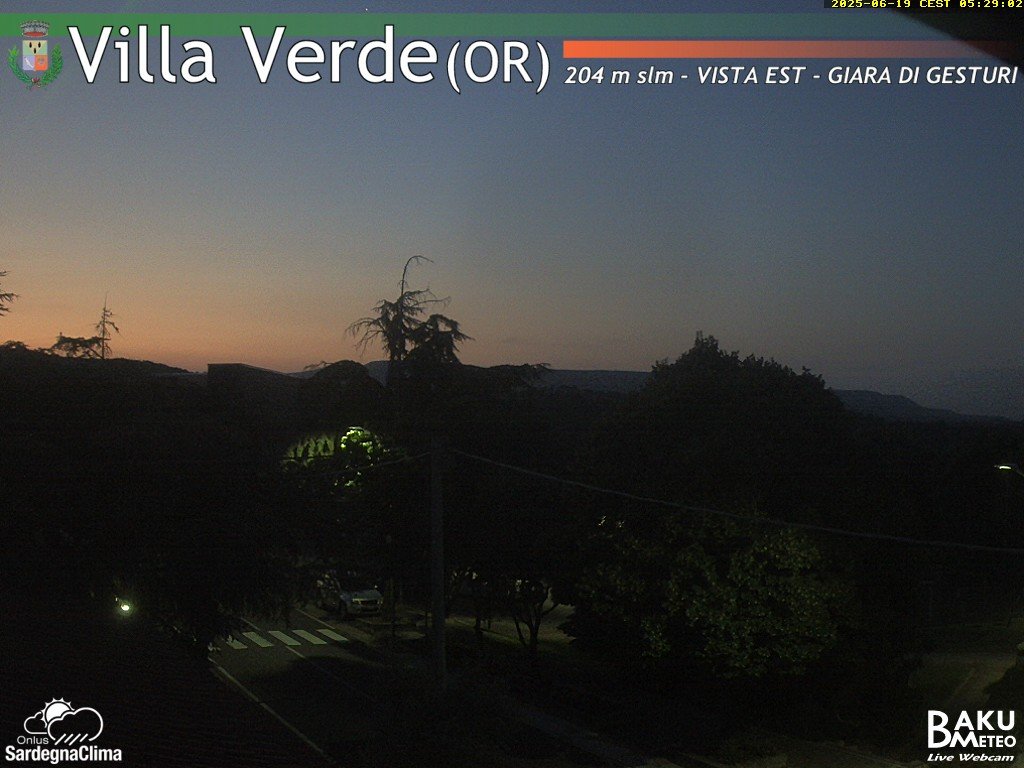 time-lapse frame, Baini Est webcam