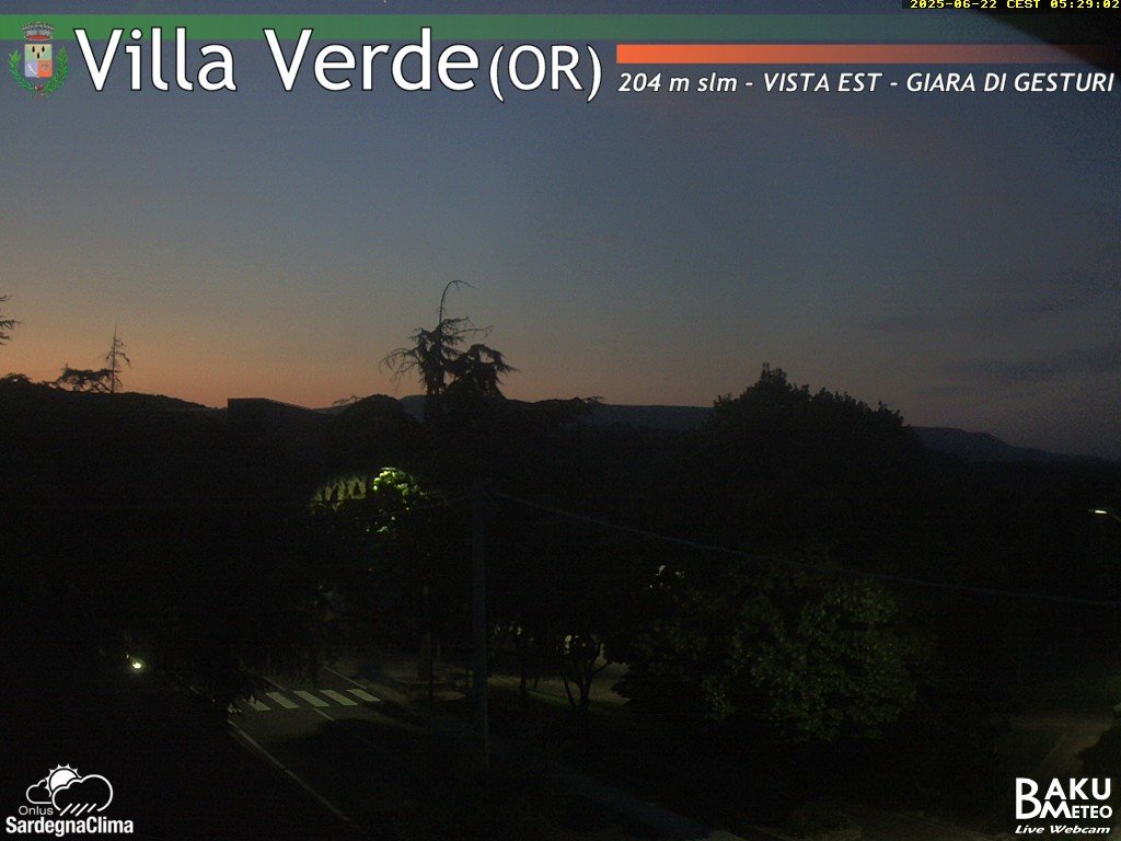 time-lapse frame, Baini Est webcam
