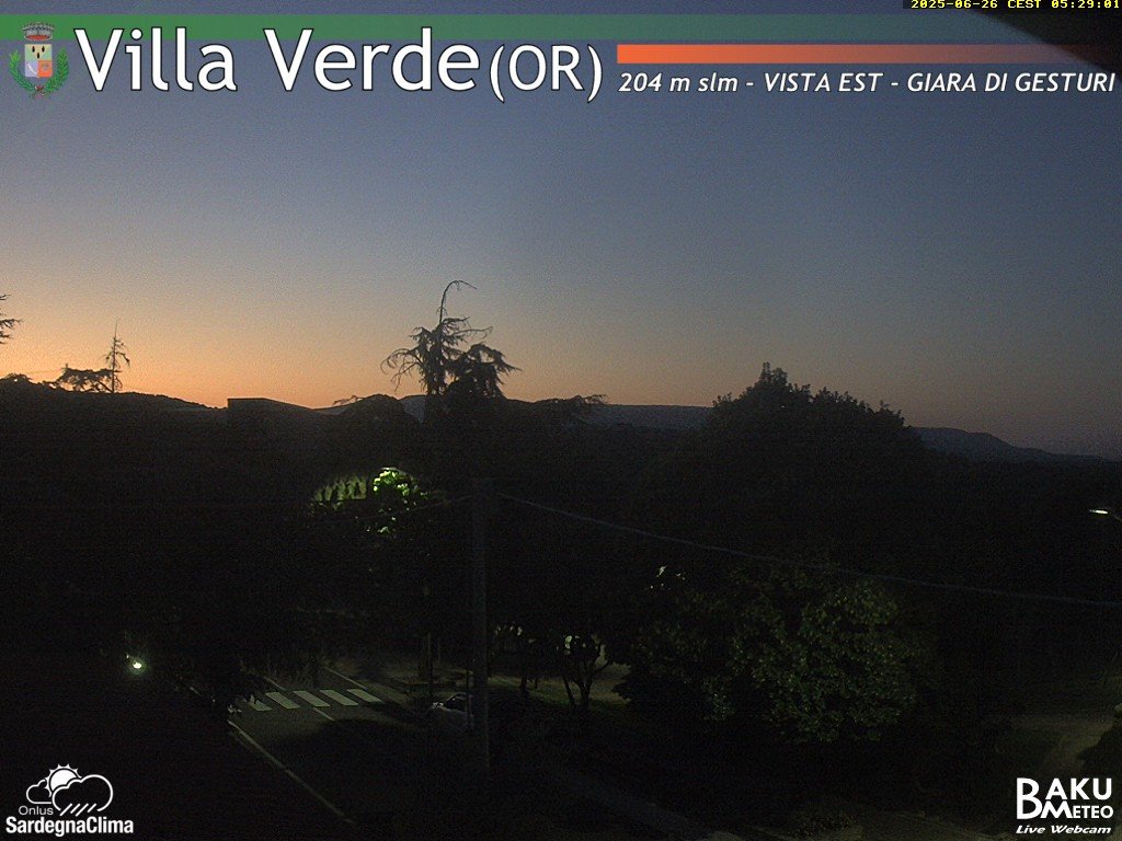time-lapse frame, Baini Est webcam
