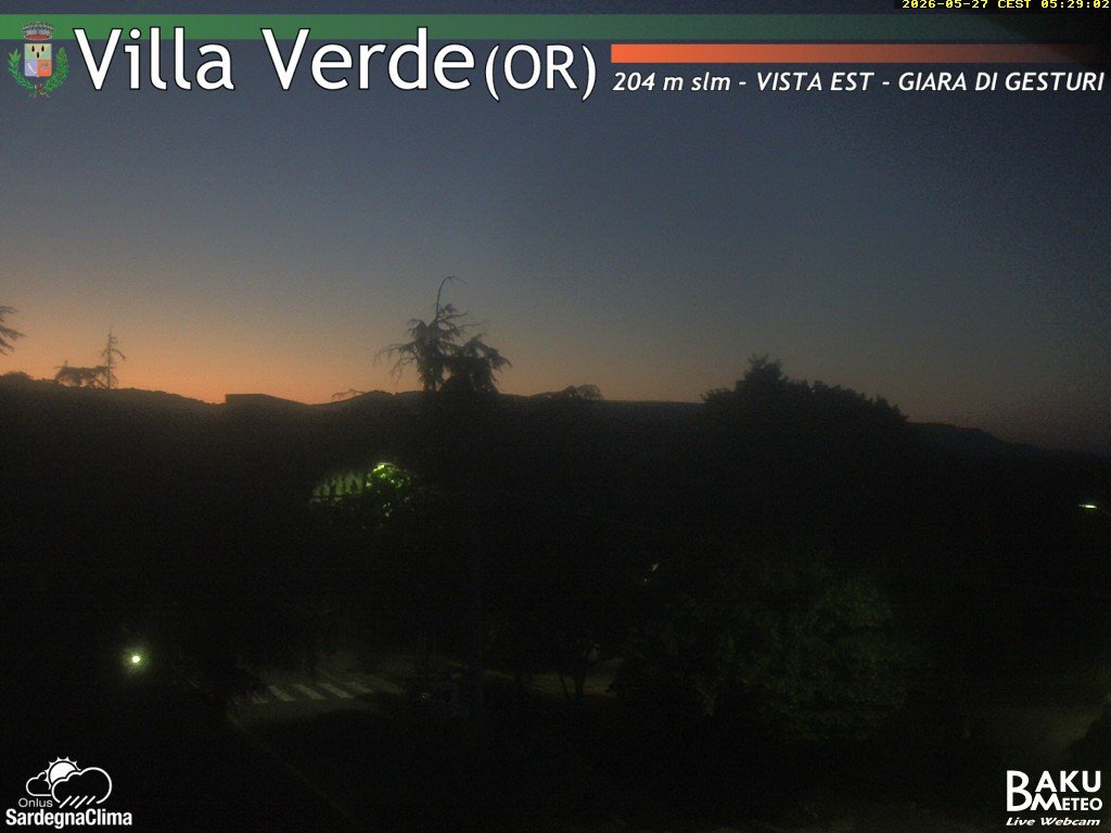 time-lapse frame, Baini Est webcam