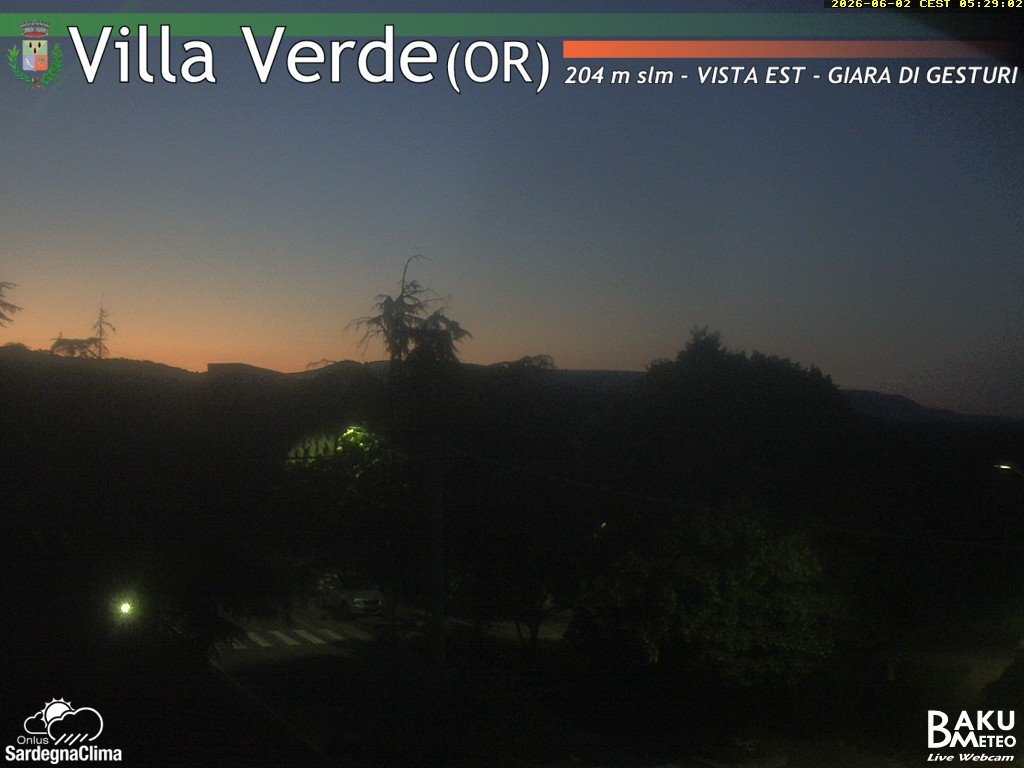 time-lapse frame, Baini Est webcam