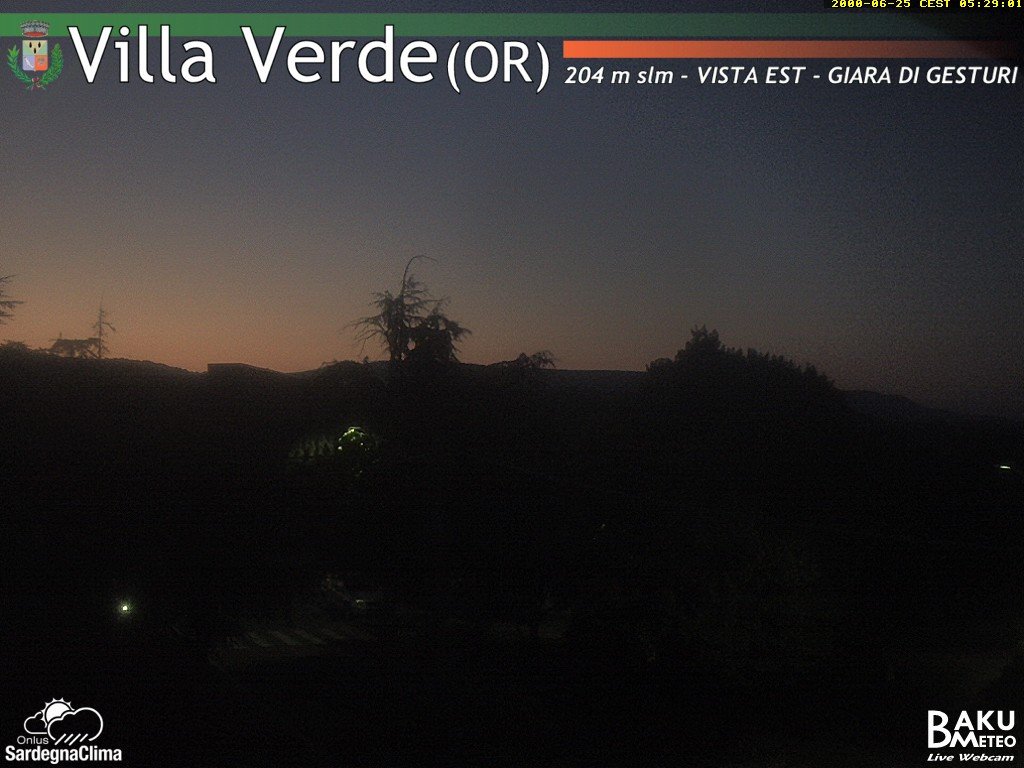 time-lapse frame, Baini Est webcam