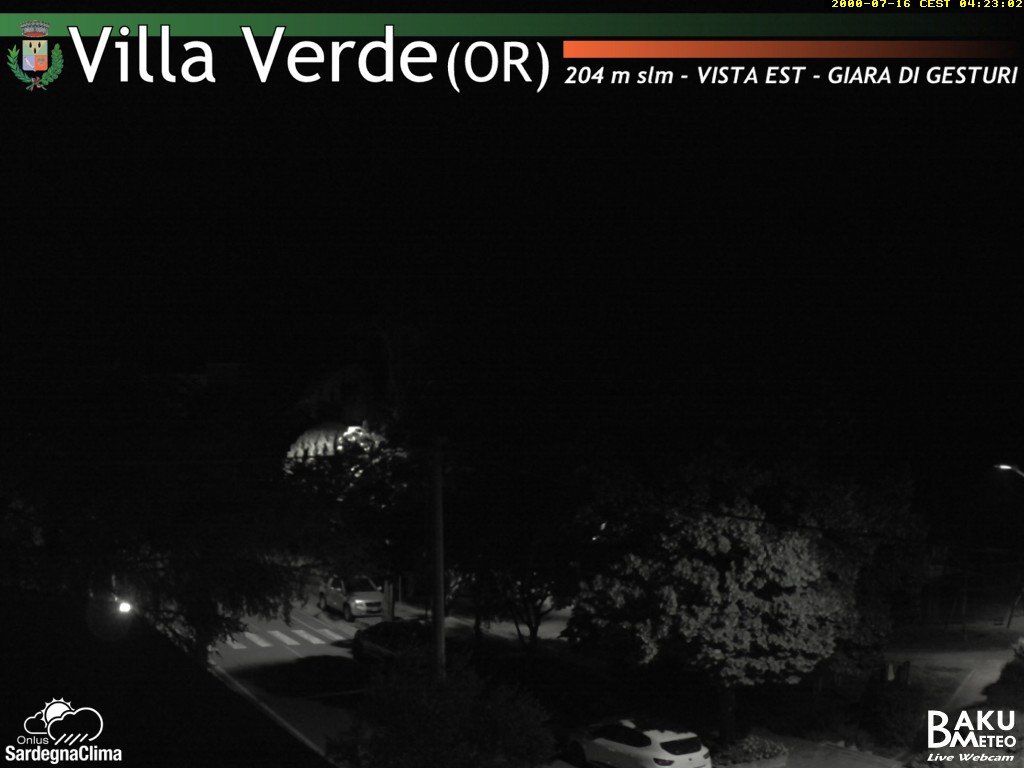 time-lapse frame, Baini Est webcam