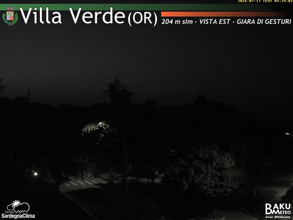 time-lapse frame, Baini Est webcam