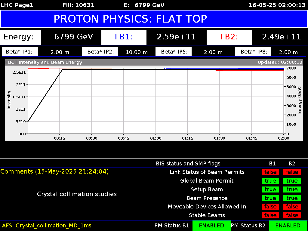 time-lapse frame, LHC Page 1 webcam