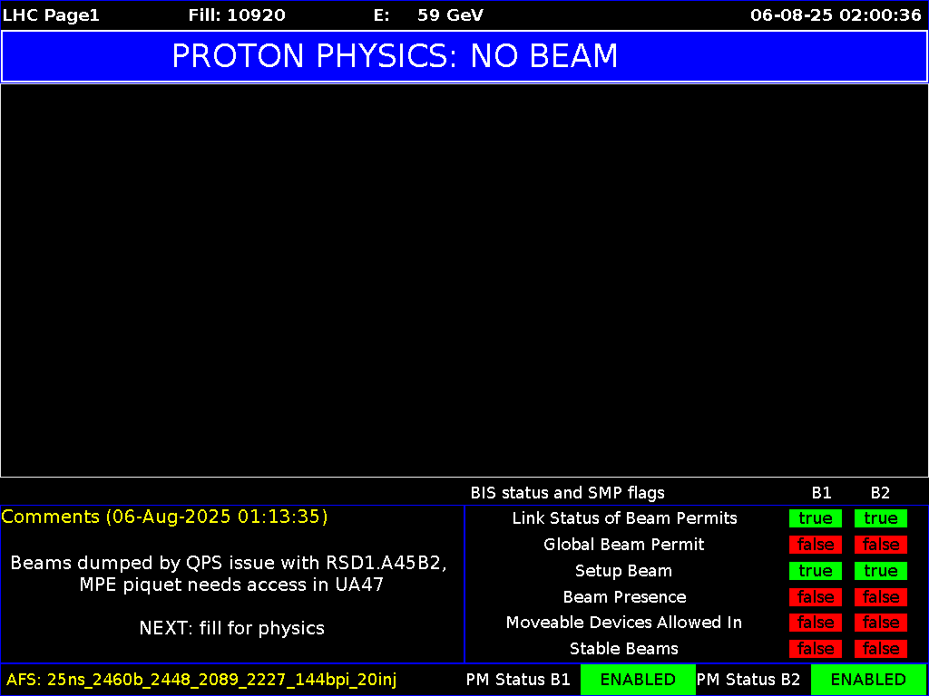 time-lapse frame, LHC Page 1 webcam