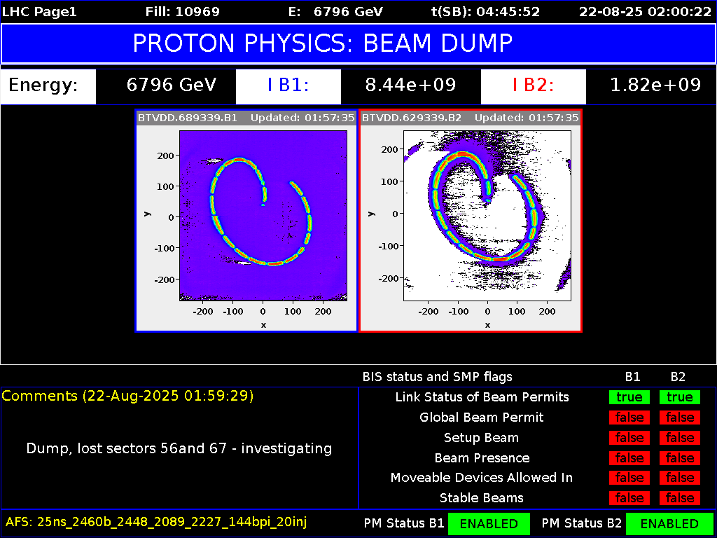 time-lapse frame, LHC Page 1 webcam