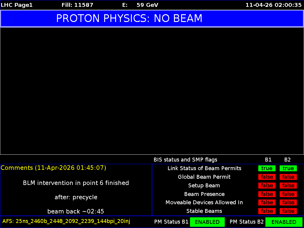 time-lapse frame, LHC Page 1 webcam