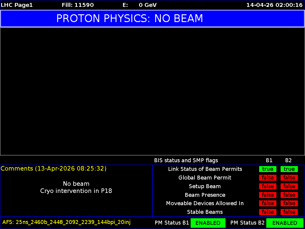 time-lapse frame, LHC Page 1 webcam