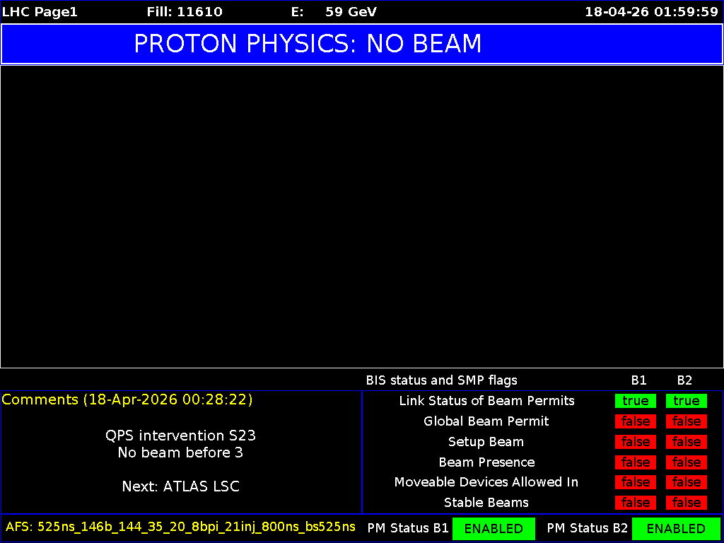 time-lapse frame, LHC Page 1 webcam