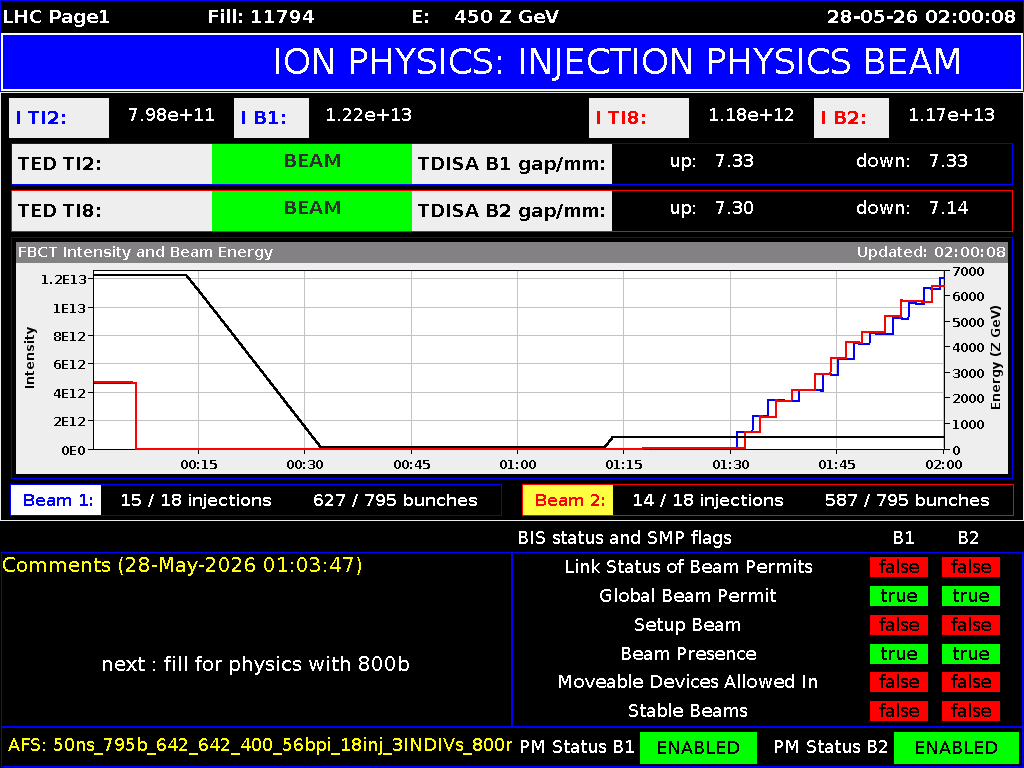 time-lapse frame, LHC Page 1 webcam