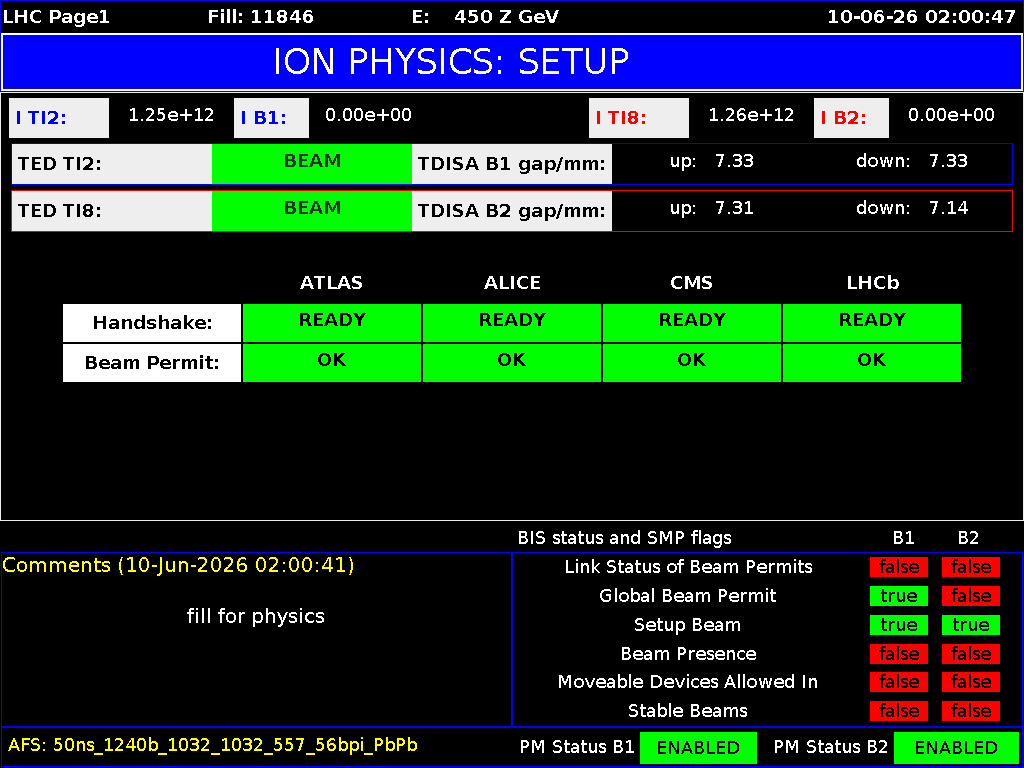 time-lapse frame, LHC Page 1 webcam