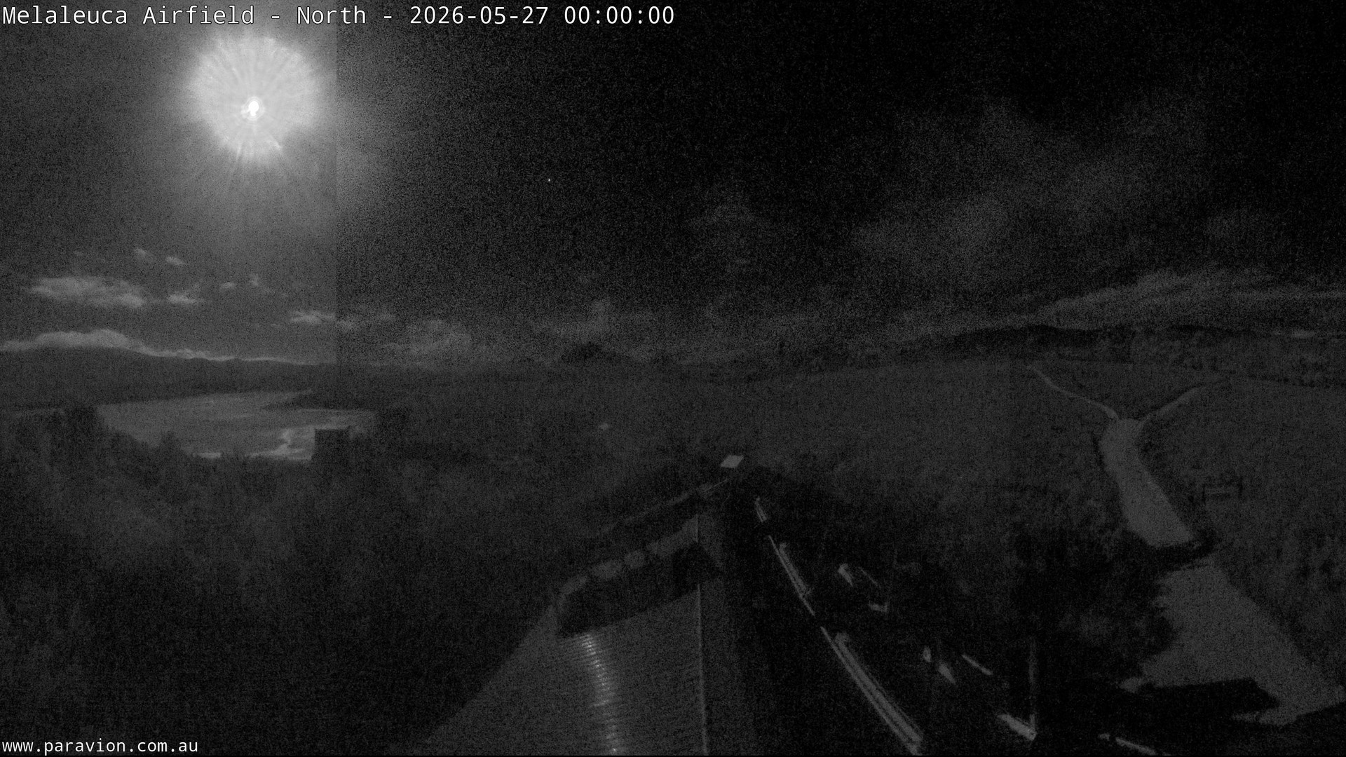 time-lapse frame, Melaleuca Airfield - North webcam