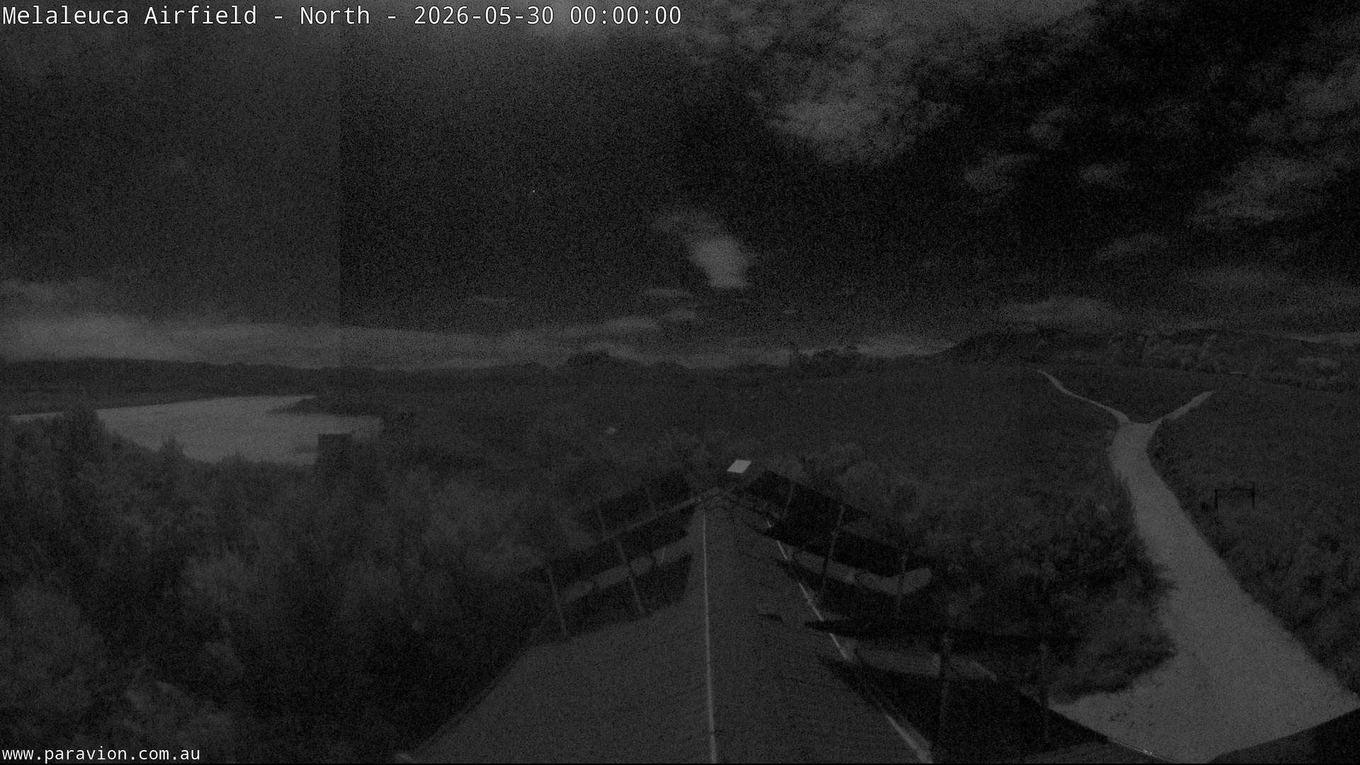 time-lapse frame, Melaleuca Airfield - North webcam