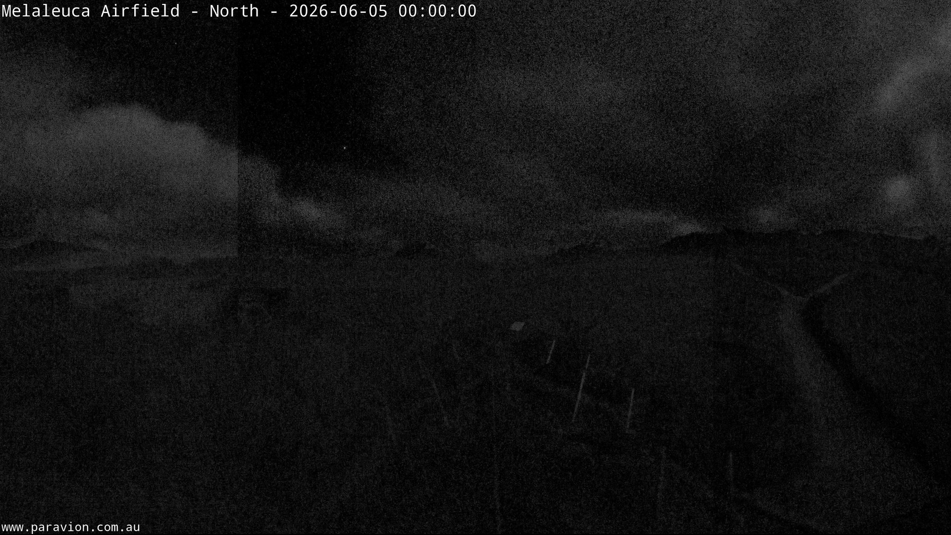 time-lapse frame, Melaleuca Airfield - North webcam