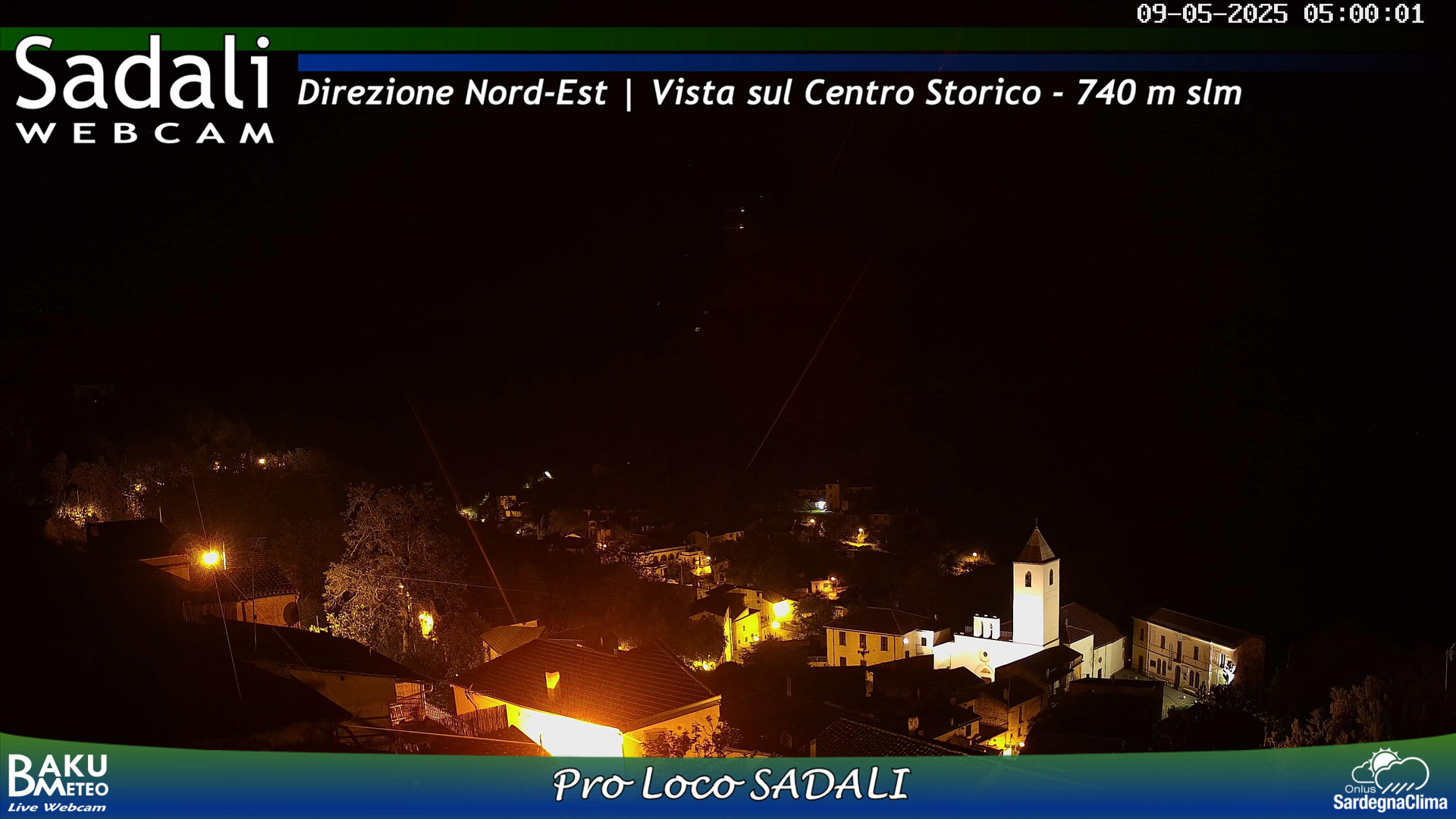 time-lapse frame, Sadali webcam