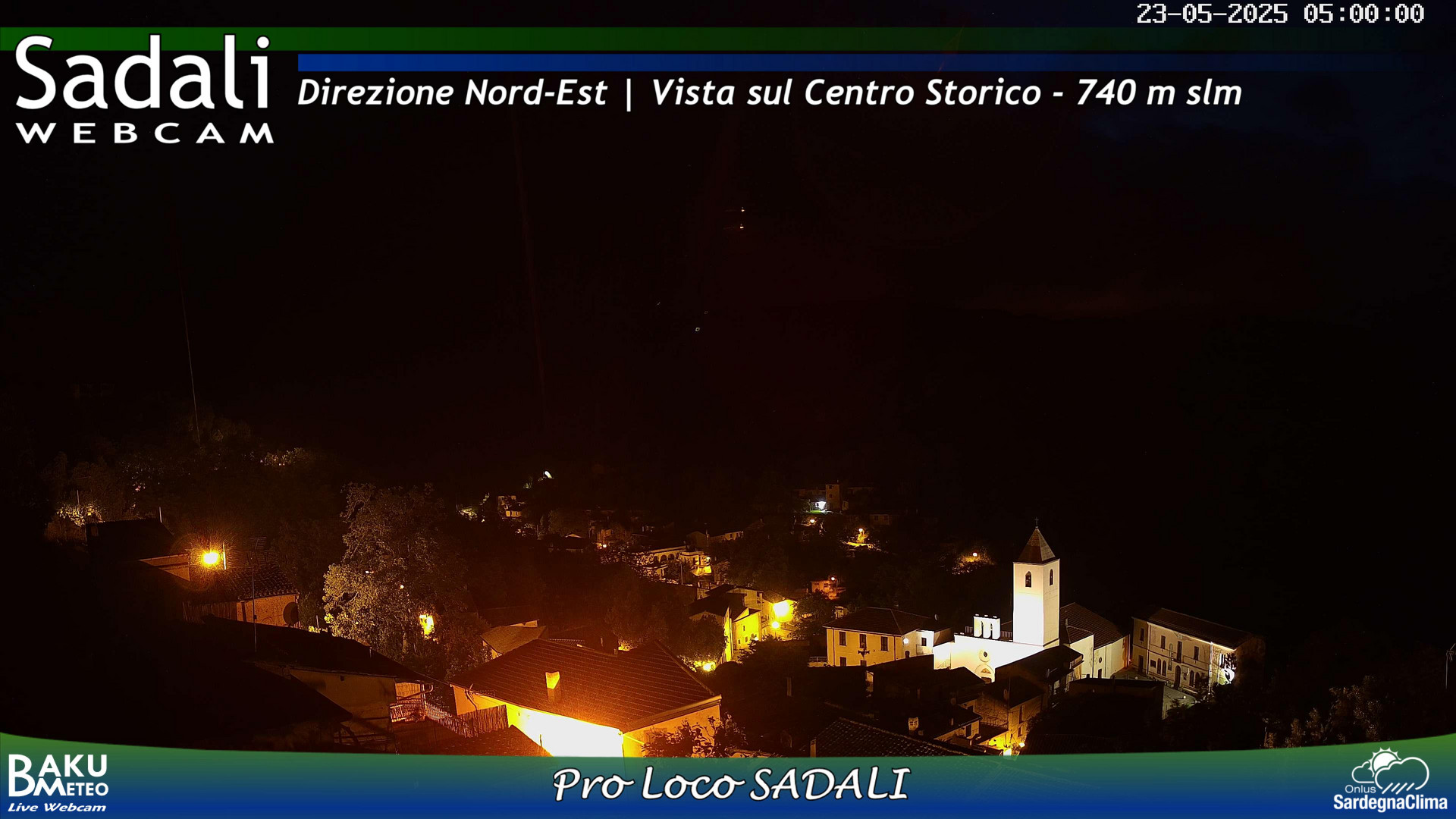 time-lapse frame, Sadali webcam