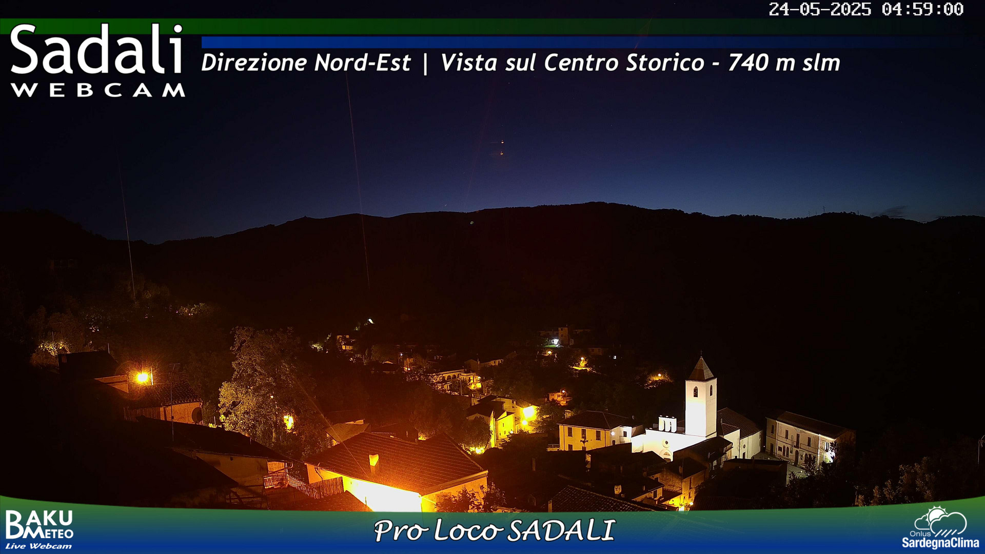 time-lapse frame, Sadali webcam