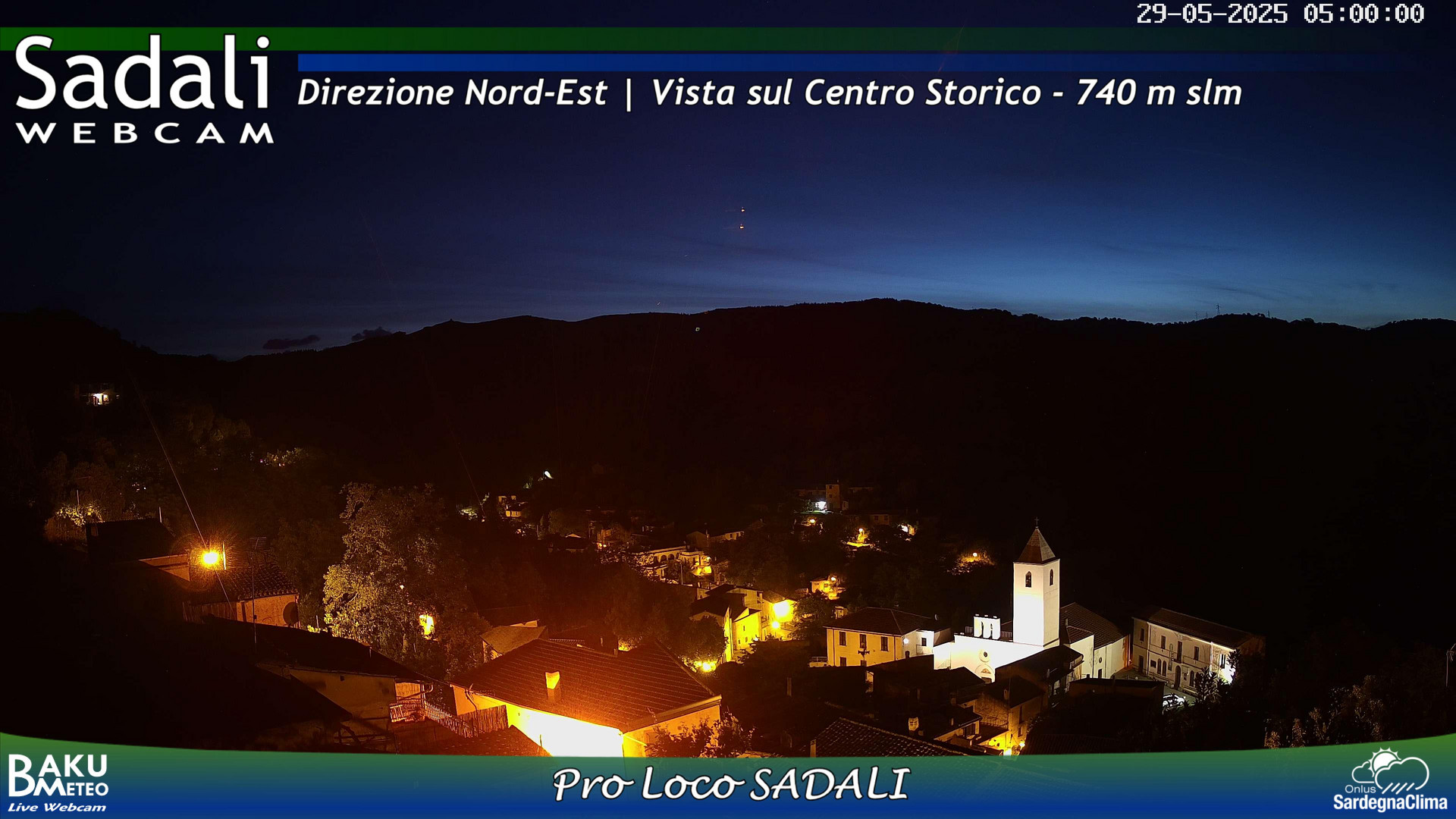 time-lapse frame, Sadali webcam