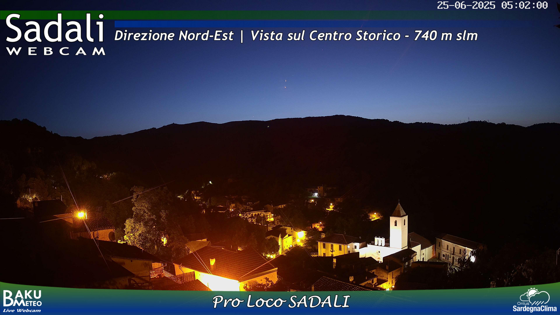 time-lapse frame, Sadali webcam