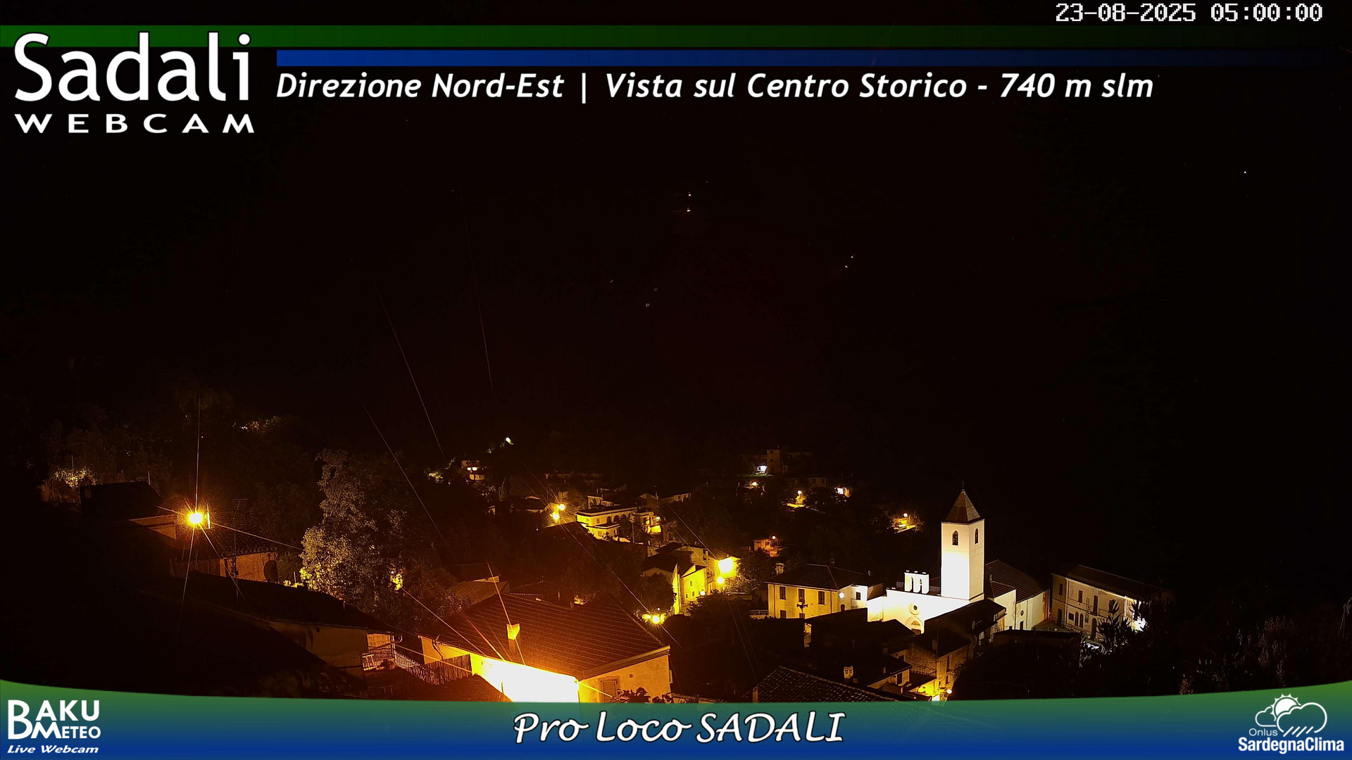 time-lapse frame, Sadali webcam