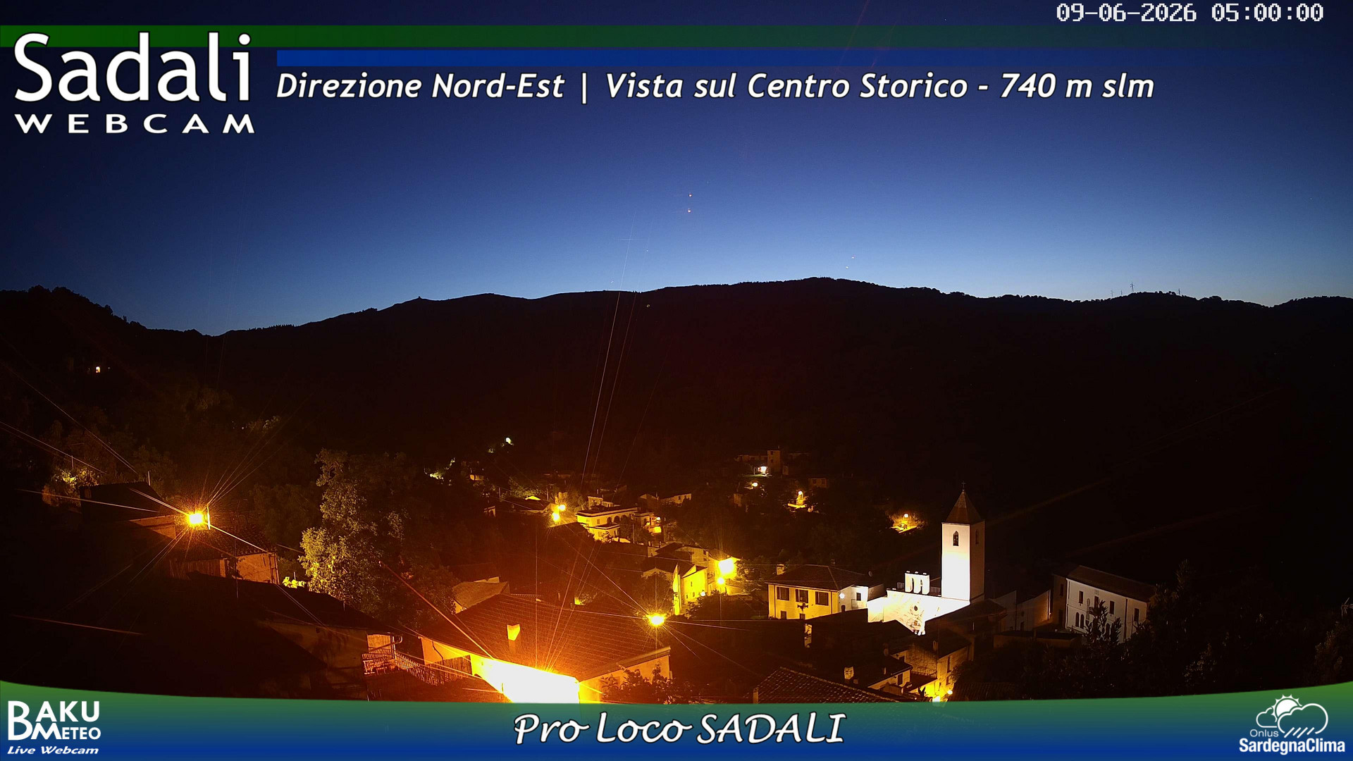 time-lapse frame, Sadali webcam