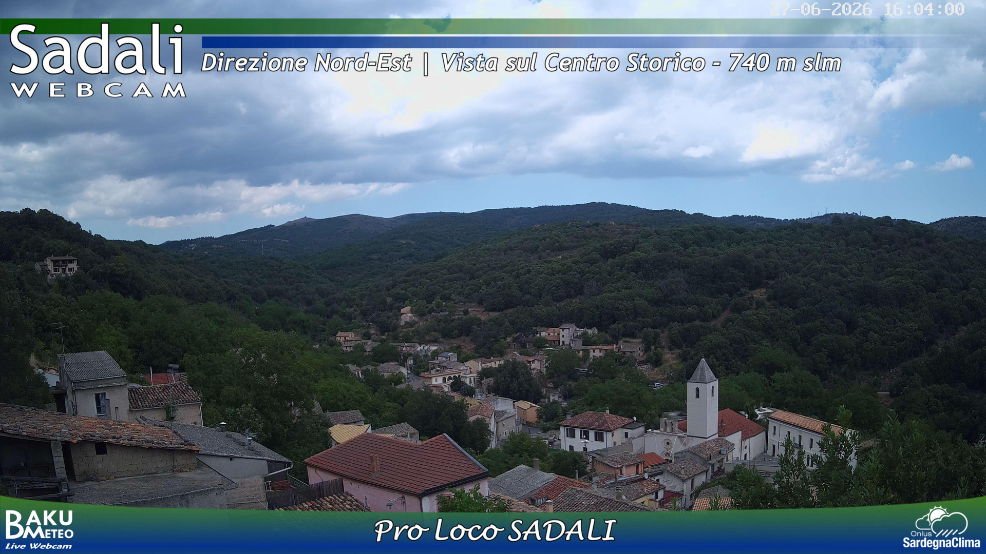 time-lapse frame, Sadali webcam