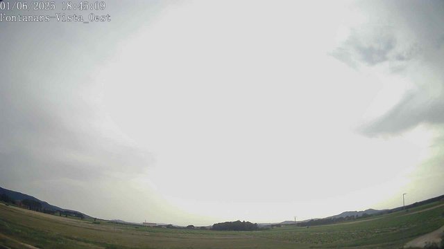 time-lapse frame, Fontanars webcam