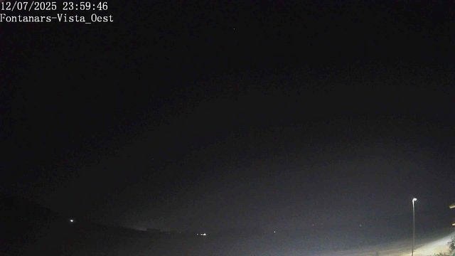 time-lapse frame, Fontanars webcam