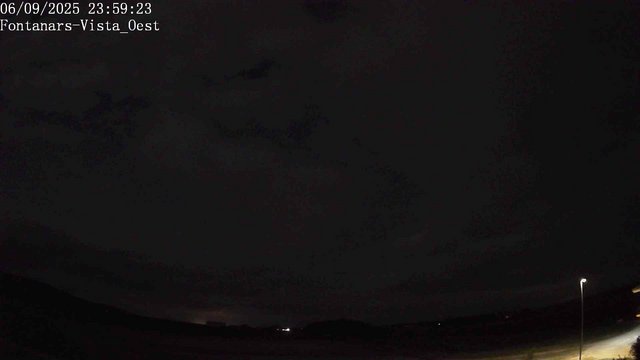 time-lapse frame, Fontanars webcam