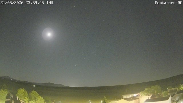 time-lapse frame, Fontanars webcam