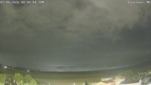 time-lapse frame, Fontanars webcam