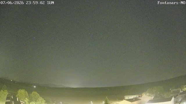 time-lapse frame, Fontanars webcam