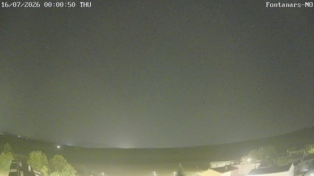 time-lapse frame, Fontanars webcam