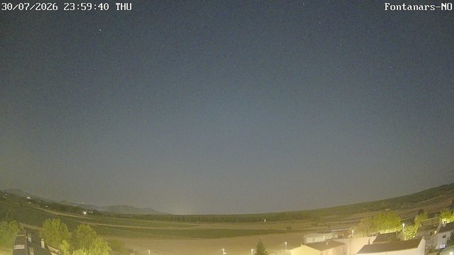 time-lapse frame, Fontanars webcam