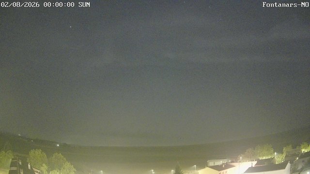 time-lapse frame, Fontanars webcam