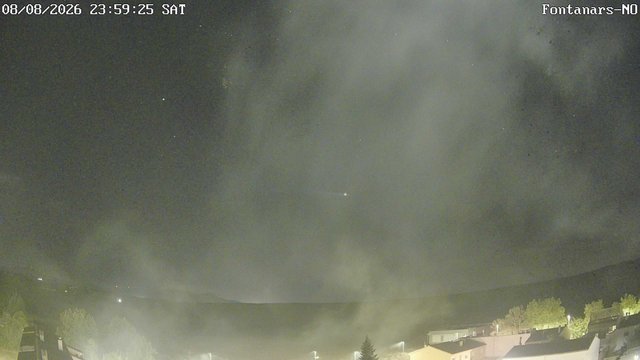 time-lapse frame, Fontanars webcam
