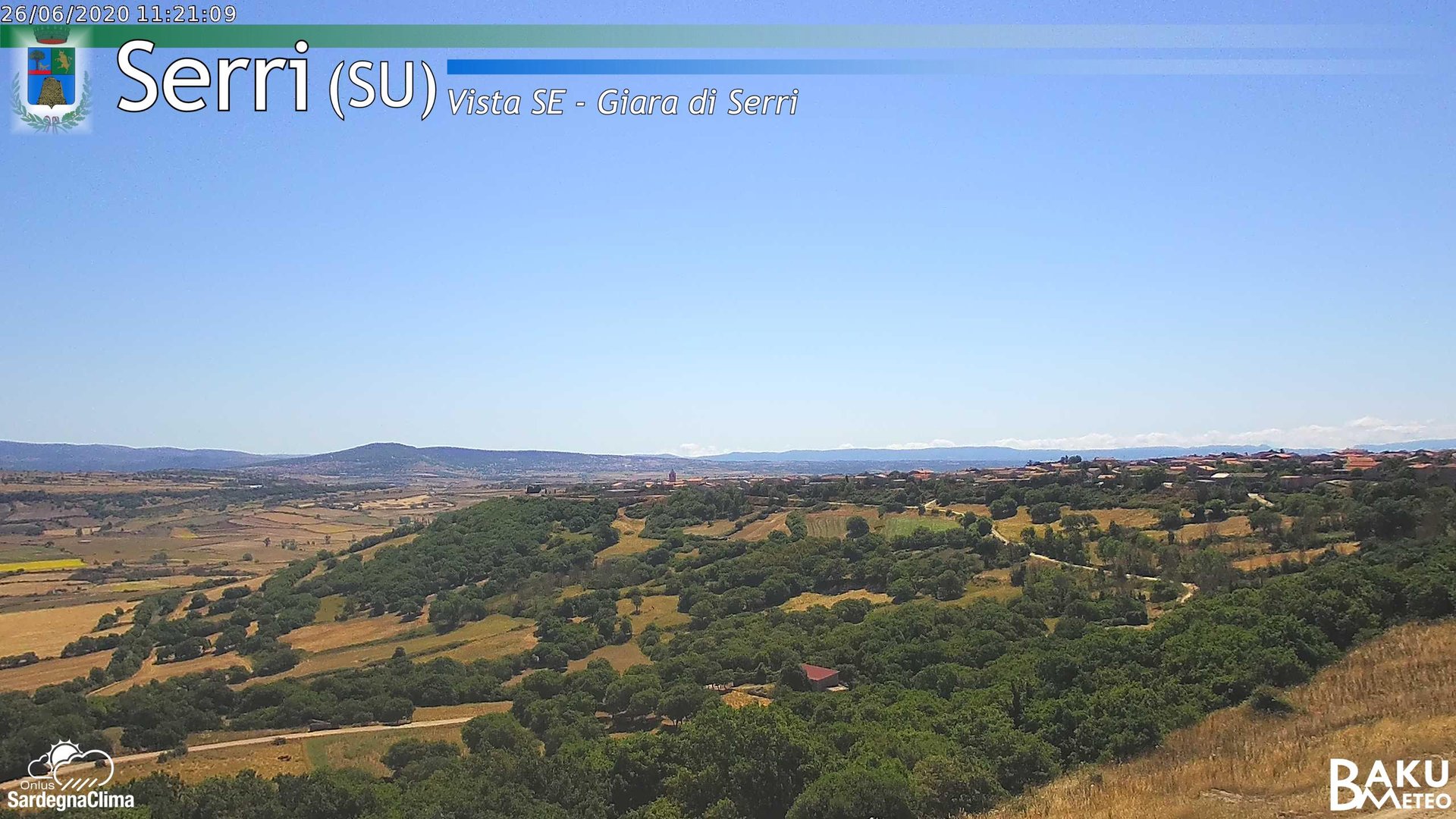 time-lapse frame, Incendio webcam