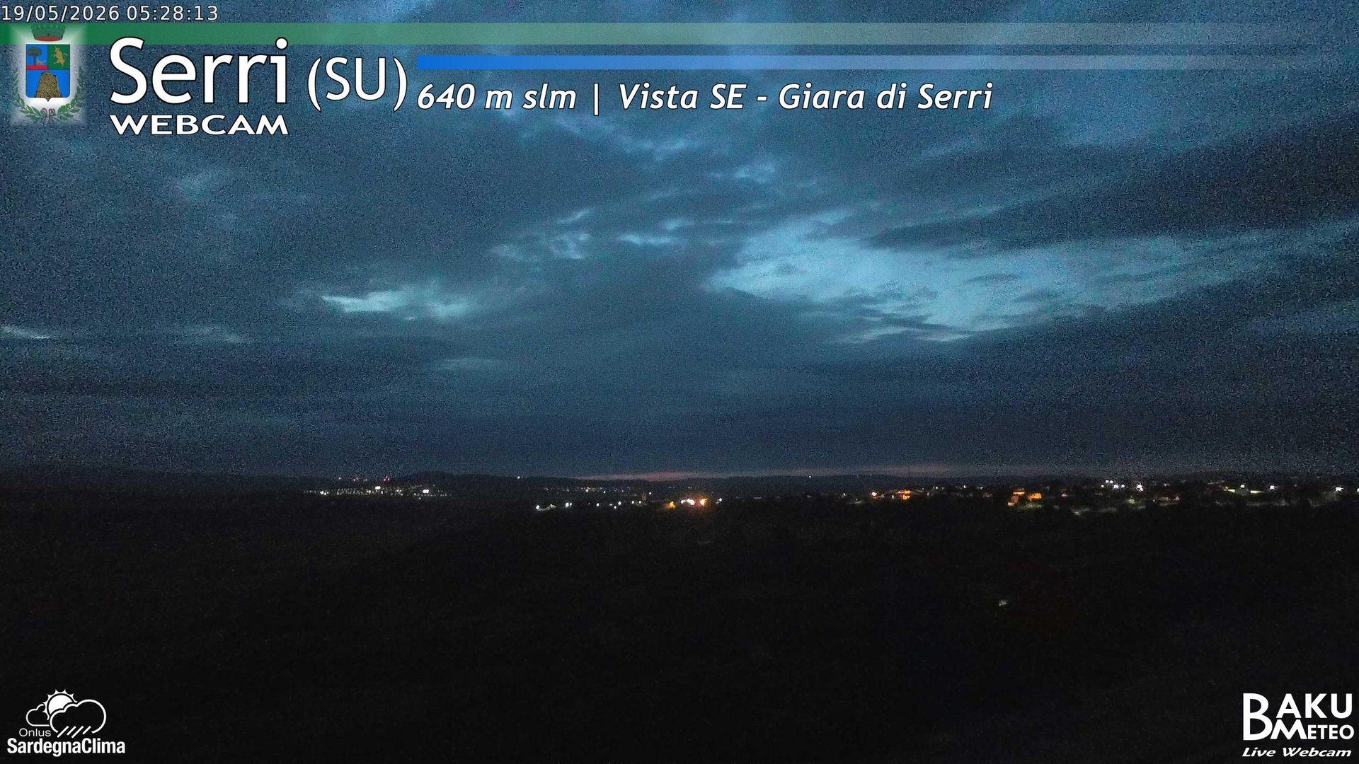 time-lapse frame, Serri webcam