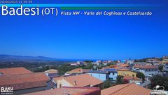 view from Badesi on 2025-06-20