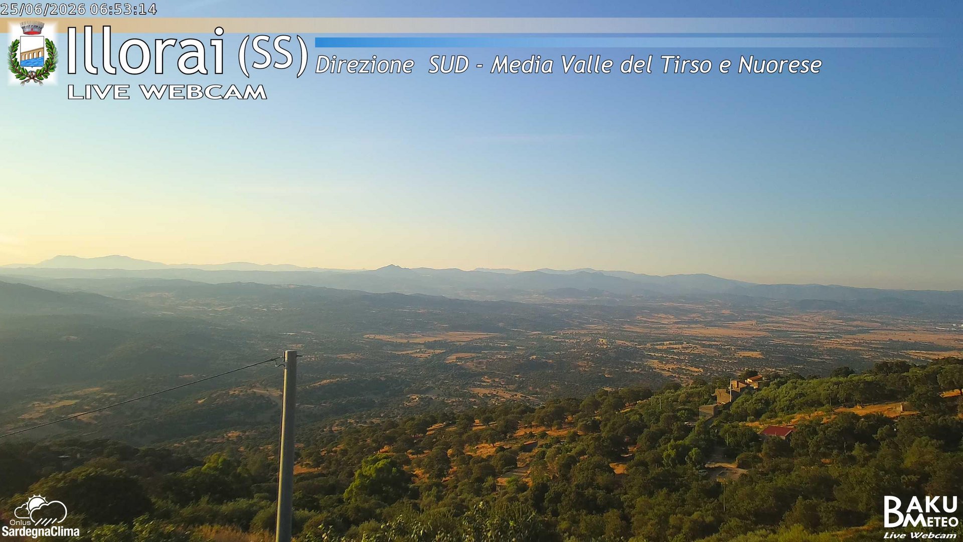 time-lapse frame, Illorai Sud webcam