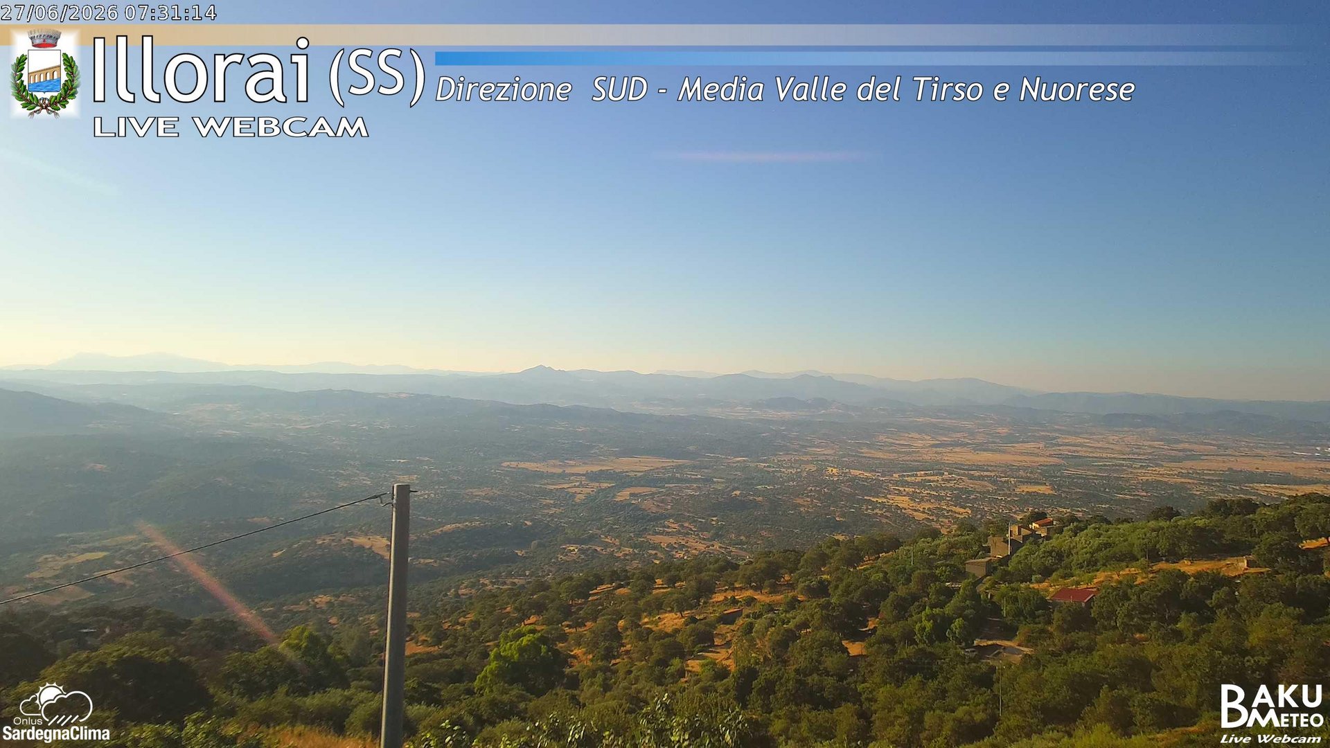 time-lapse frame, Illorai Sud webcam