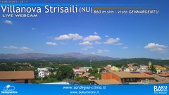 view from Villanova Strisaili on 2026-08-15